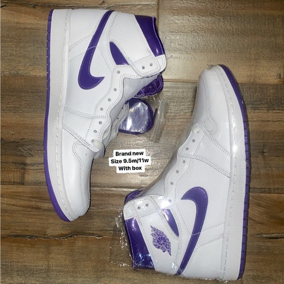 Retro 1 metallic purple